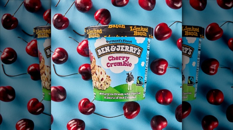 Ben & Jerry's new Cherry Crumble flavor