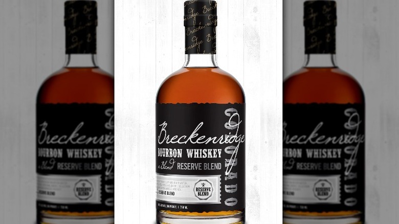 Breckenridge Reserve Blend Bourbon bottle