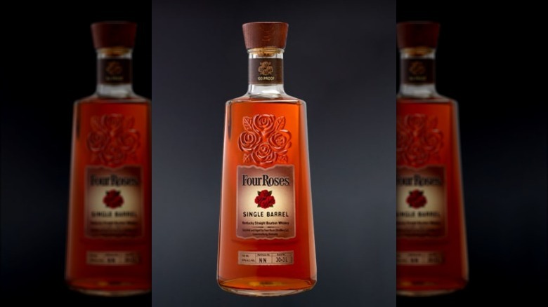 Bottle of Four Roses Bourbon