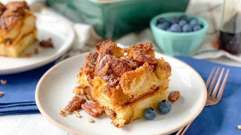 Eggnog French Toast Casserole