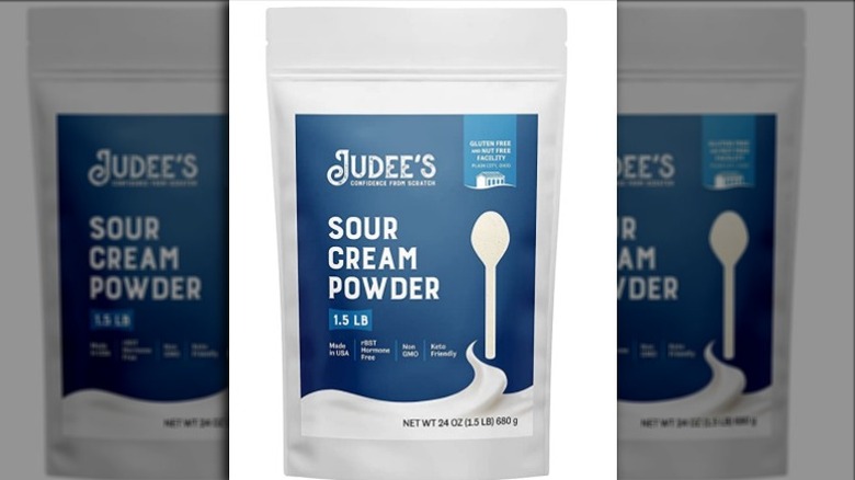 a bag of judee's sour cream powder