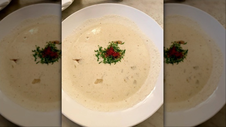 Neptune Oyster clam chowder