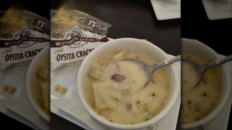 Stephanie's On Newbury clam chowder