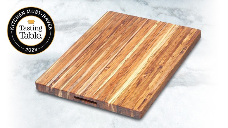 TeakHaus wooden cutting board