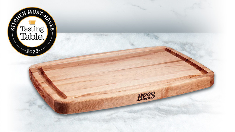 John Boos wood cutting board