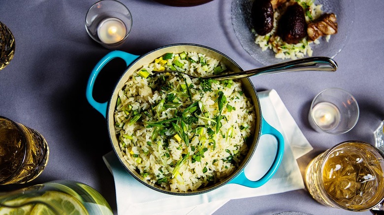 cucumber avodado pilaf