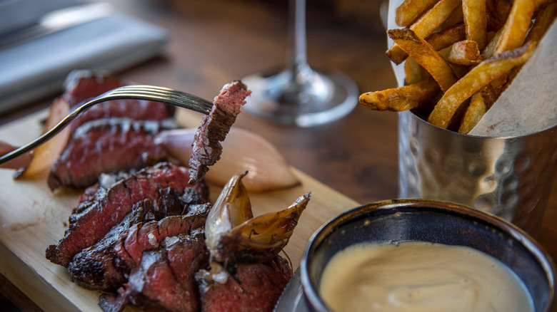 Steak frites 