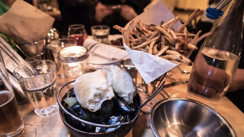 Mussels and frites 