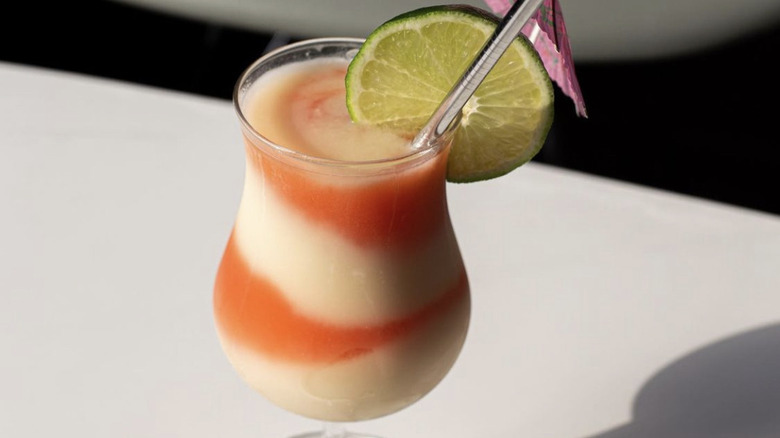 Miami Vice frozen cocktail