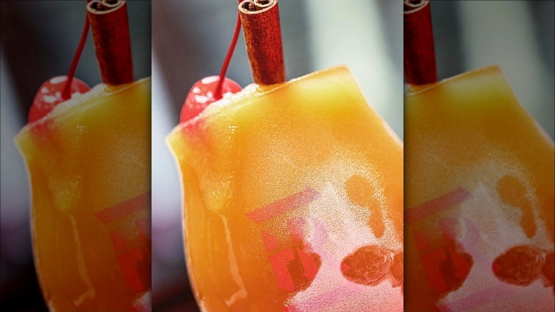 Icy Spicy Frozen fireball cocktail