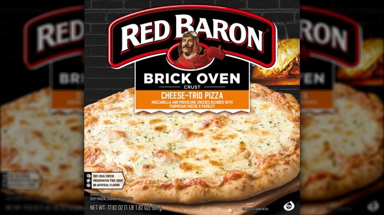 Brick Oven Crust Cheese Trio Pizza