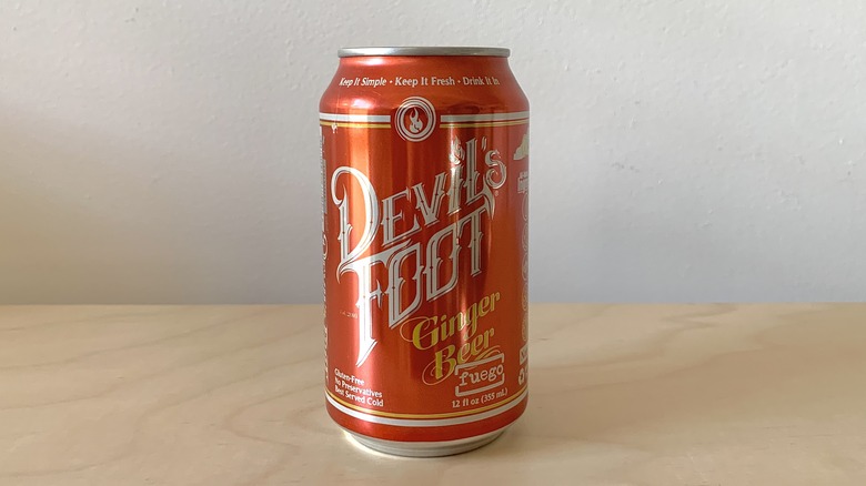 Devil's Foot Ginger Beer can