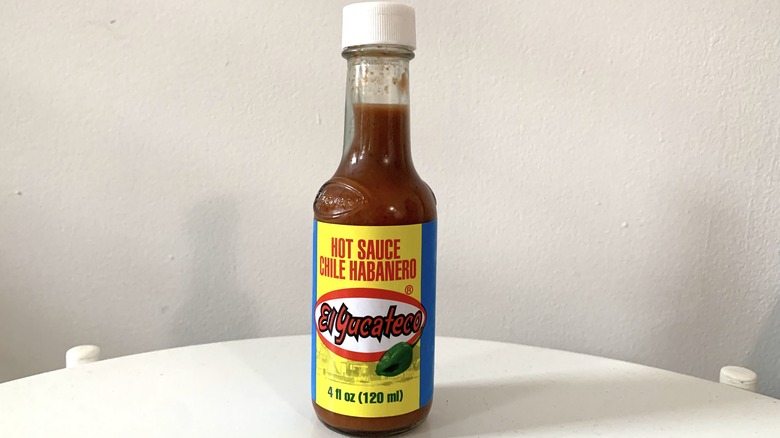 El Yucateco Chile Habanero bottle