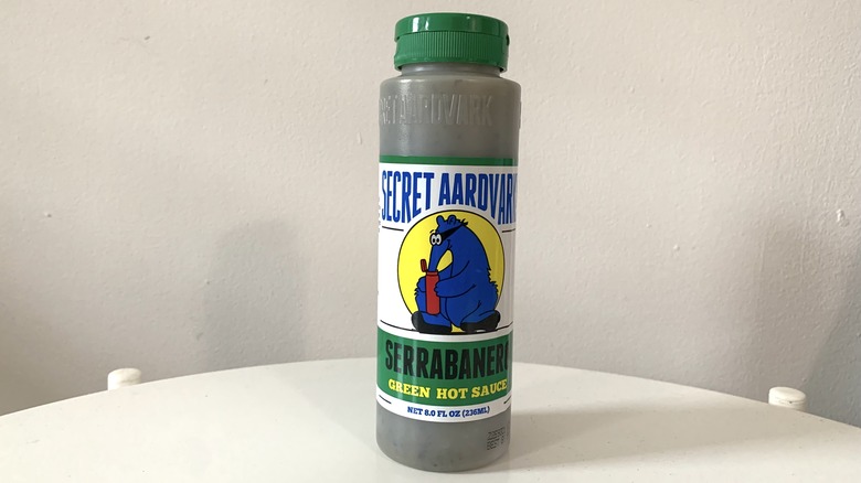 Secret Aardvark bottle hot sauce