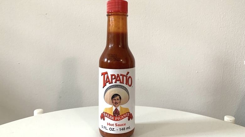 Tapatío hot sauce bottle