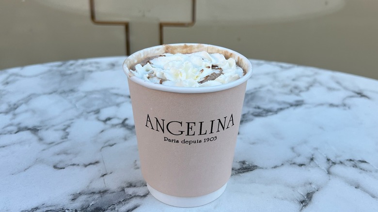 Angelina Paris hot chocolate