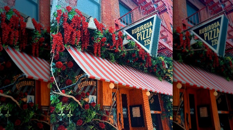 Rubirosa Ristorante exterior flowers