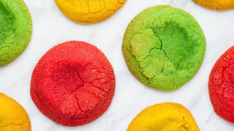 Colorful cookies