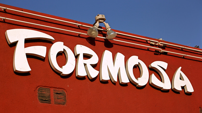 Formosa Cafe sign