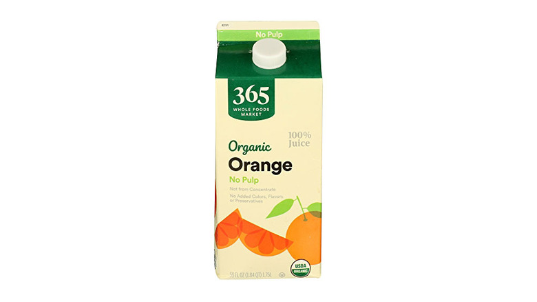 whole foods 365 orange juice