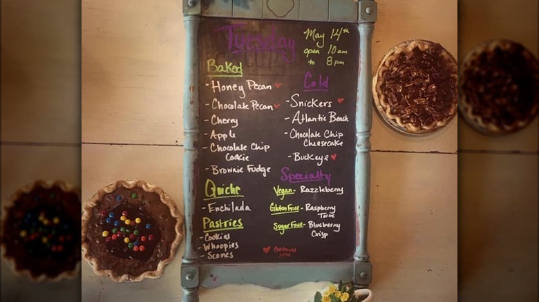 Brownie fudge pies by menu