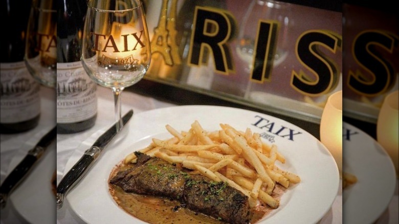 Taix steak frites 