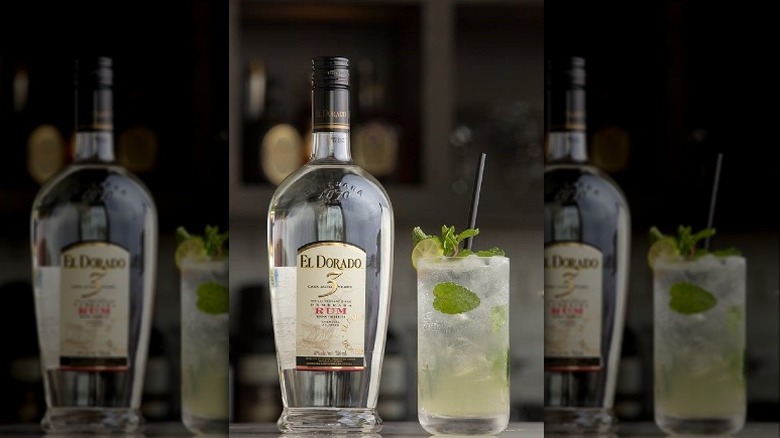 El Dorado Rum with mojito