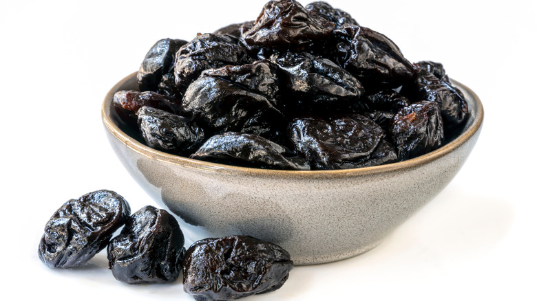 bowl of prunes