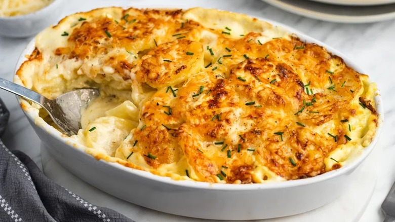 Potatoes au gratin