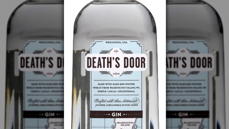 Death's Door gin bottle