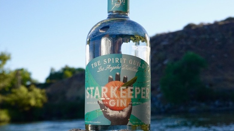 Bottle of Star Keeper gin