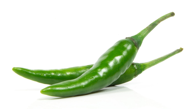 Serrano peppers