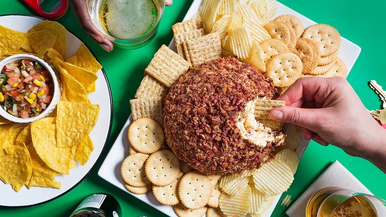 Cheddar Bacon Ranch Cheese Ball