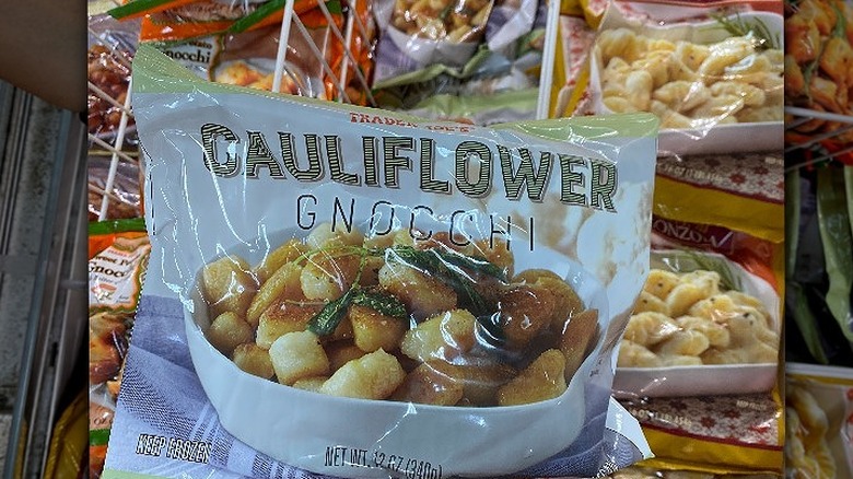 Cauliflower gnocchi at Trader Joe's