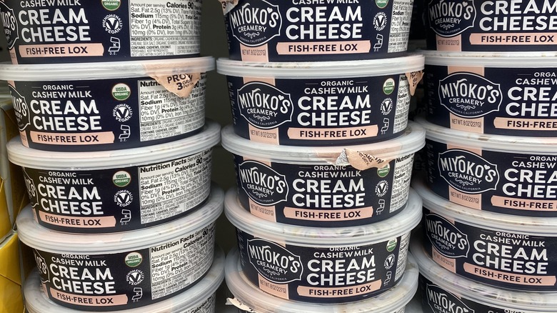 Miyoko's Fish Free Lox cream cheese