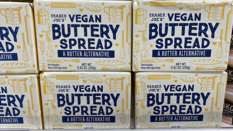 Vegan buttery spread blocks