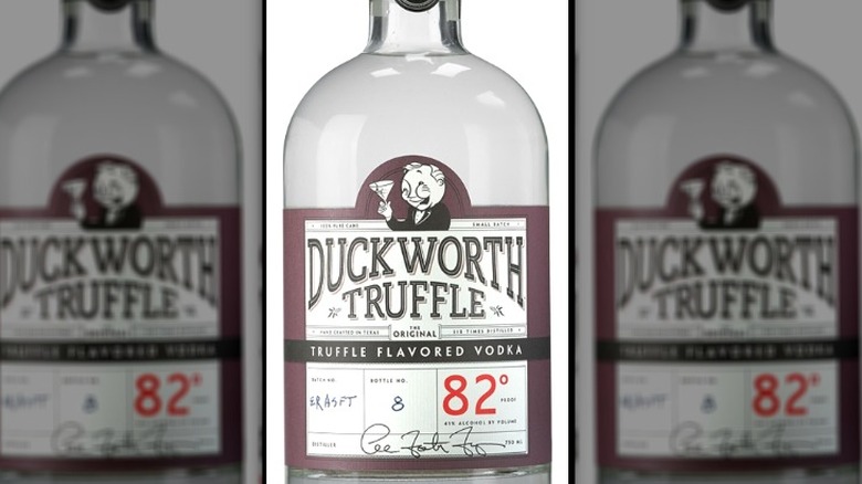 Duckworth Truffle Vodka bottle