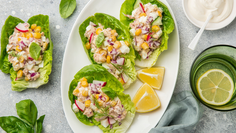 fish lettuce wraps from above