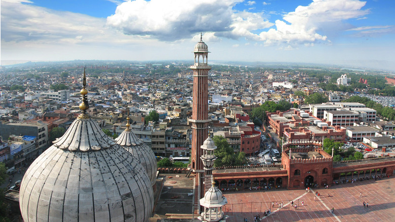 Delhi, India skyline