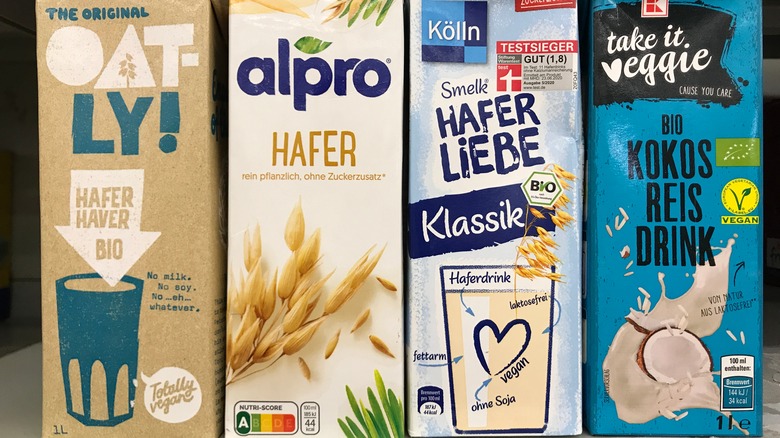 European vegan milk