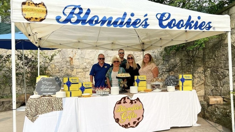 Blondie's Cookies tent