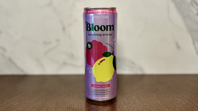 Raspberry Lemon Bloom energy drink