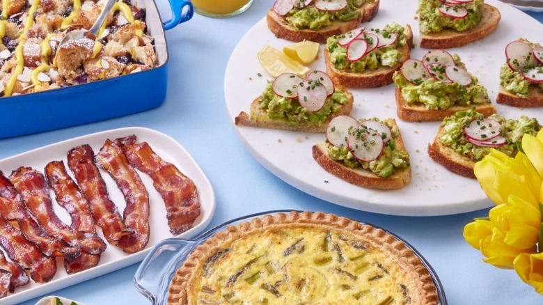 Blue Apron's Brunch Box dishes