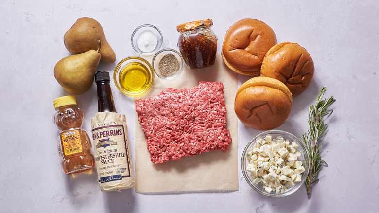 fig blue cheese burger ingredients