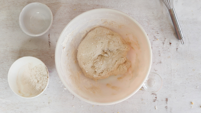 sourdough in a bowl