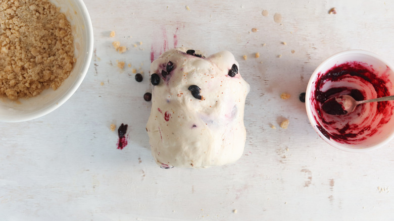 blueberry lemon sourdough