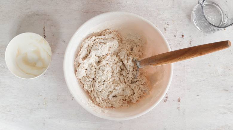 sourdough in a bowl