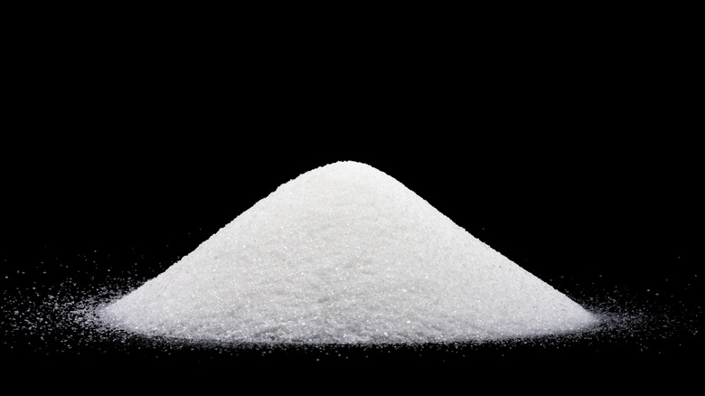 Pile of sugar