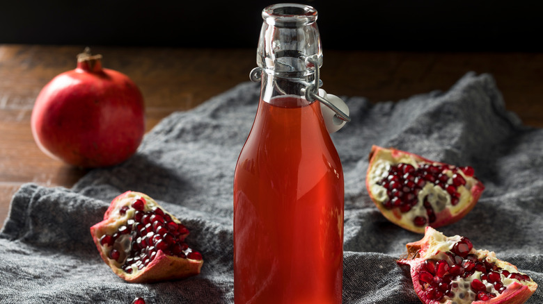 grenadine in bottle