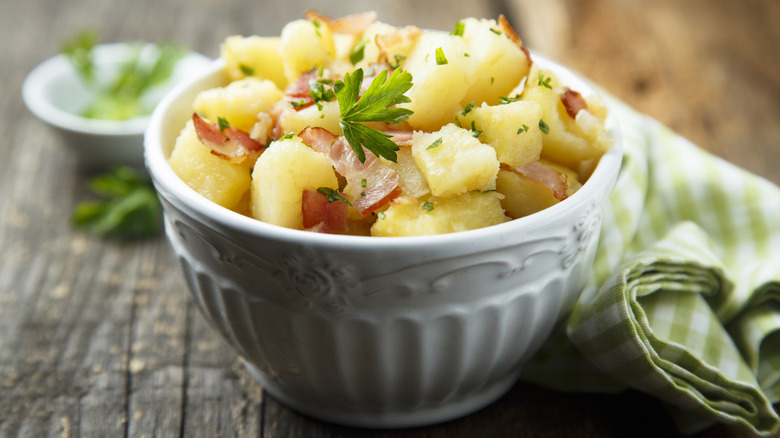 Potato salad  in a bowl